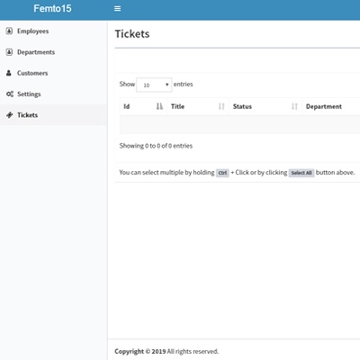 Customer Service Tickets System